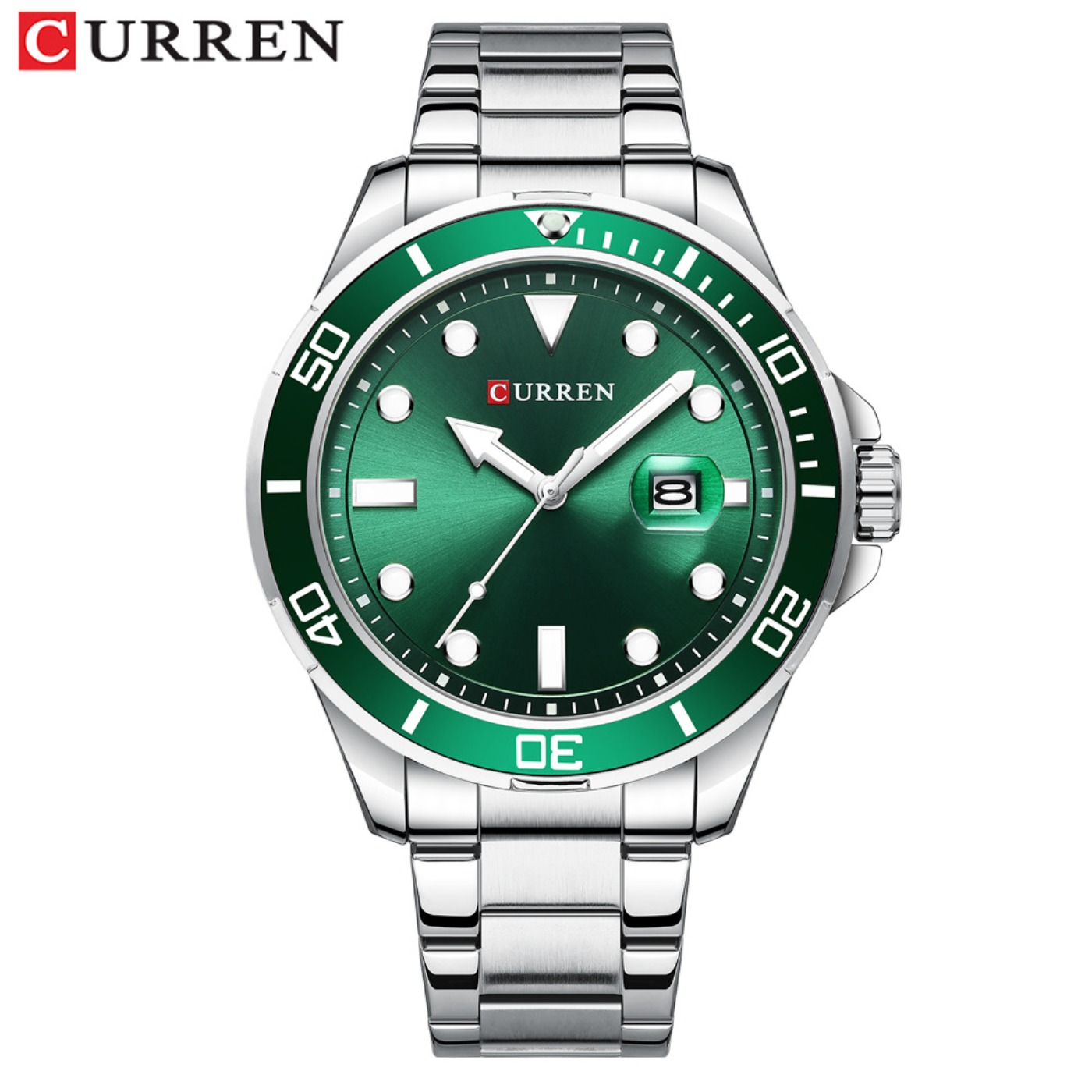 CURREN New Green Water Ghost S - огляд і ціна Luxury Watch For Men
