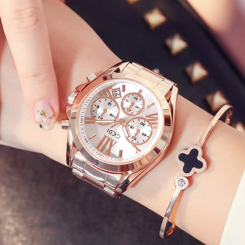 Luxury Rose Gold Women Casual  - огляд і ціна Luxury Watch Unique