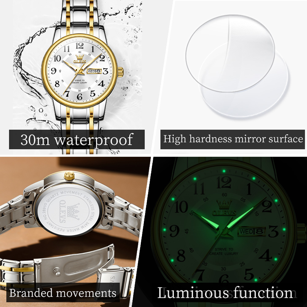 OLEVS 2891 Luxury Brand Fashio - огляд і ціна Luxury Watch Cheap