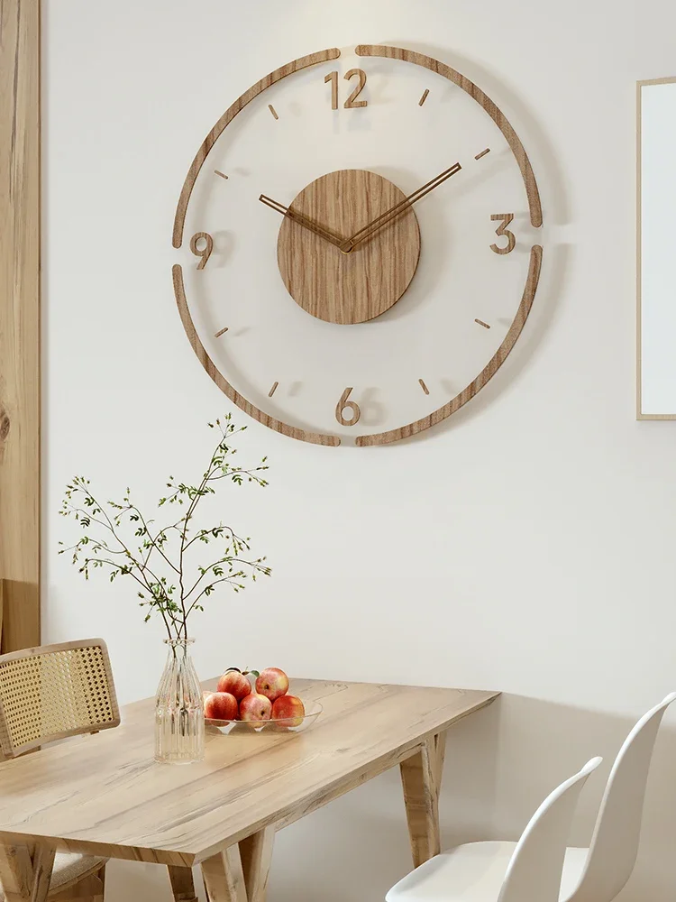 Acrylic Transparent Wall Clock - огляд і ціна Luxury Watch Wall Clock