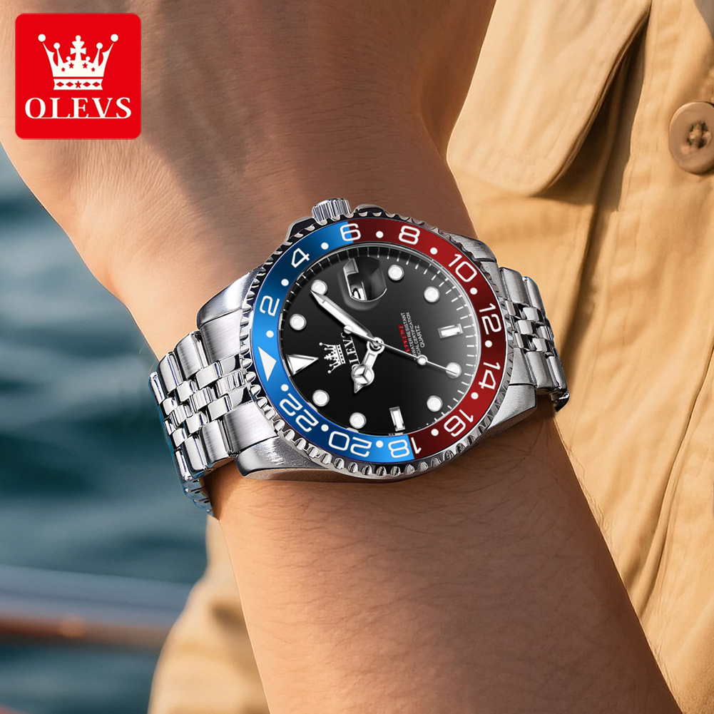 OLEVS 5657 Original Brand Men' - огляд і ціна Luxury Watch For Men