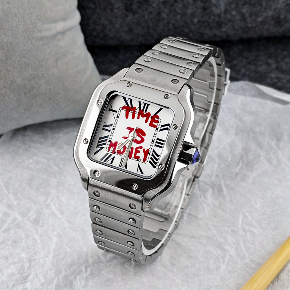 New NH05 Square Watch Time is  - огляд і ціна Luxury Watch Logo