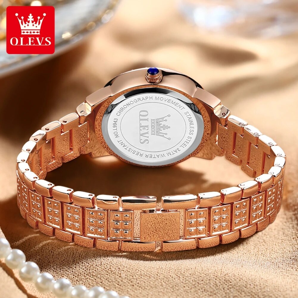 OLEVS 9943 Luxury All Diamond  - огляд і ціна Luxury Watch Cheap