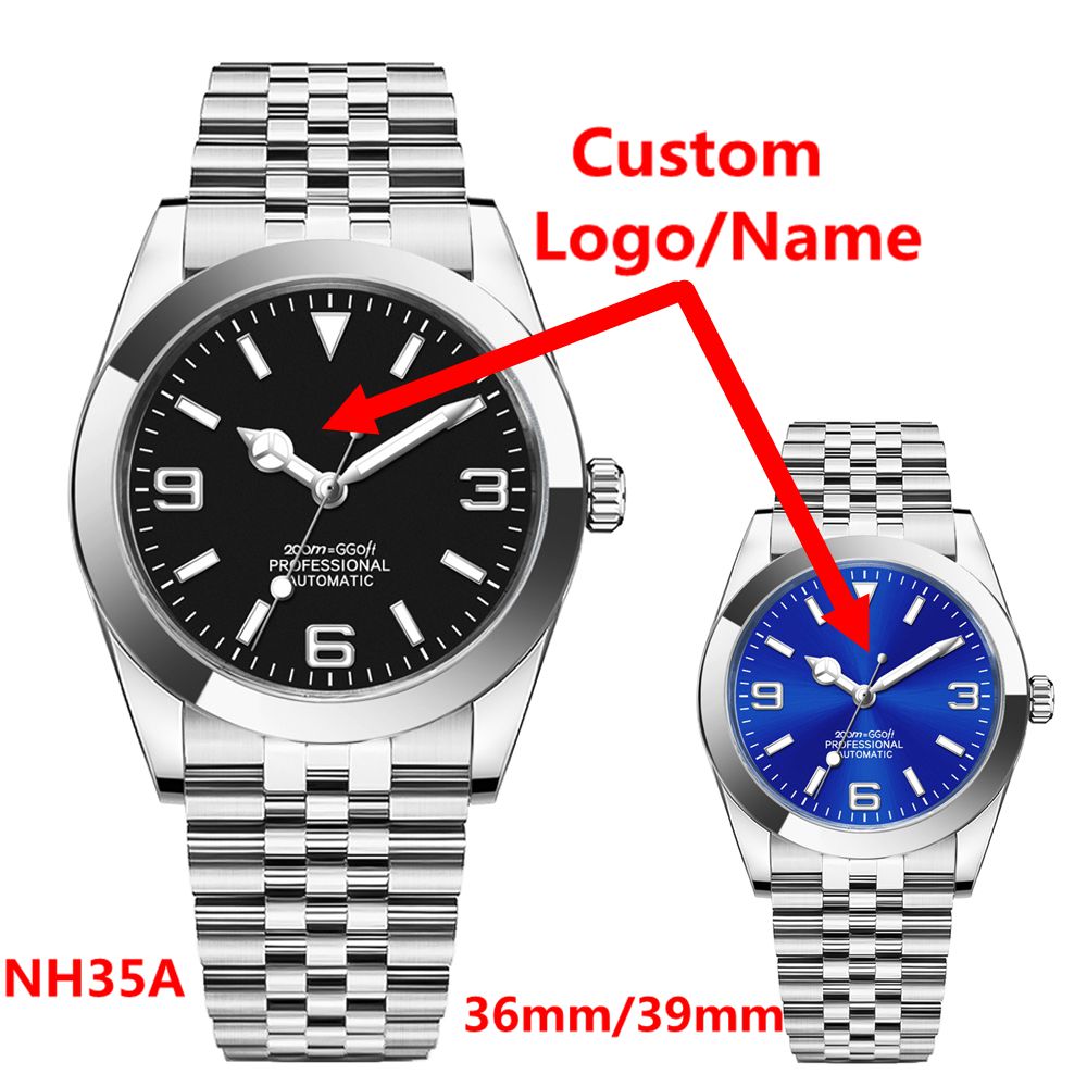 Custom Logo Luxury NH35 Watch  - огляд і ціна Luxury Watch Logo