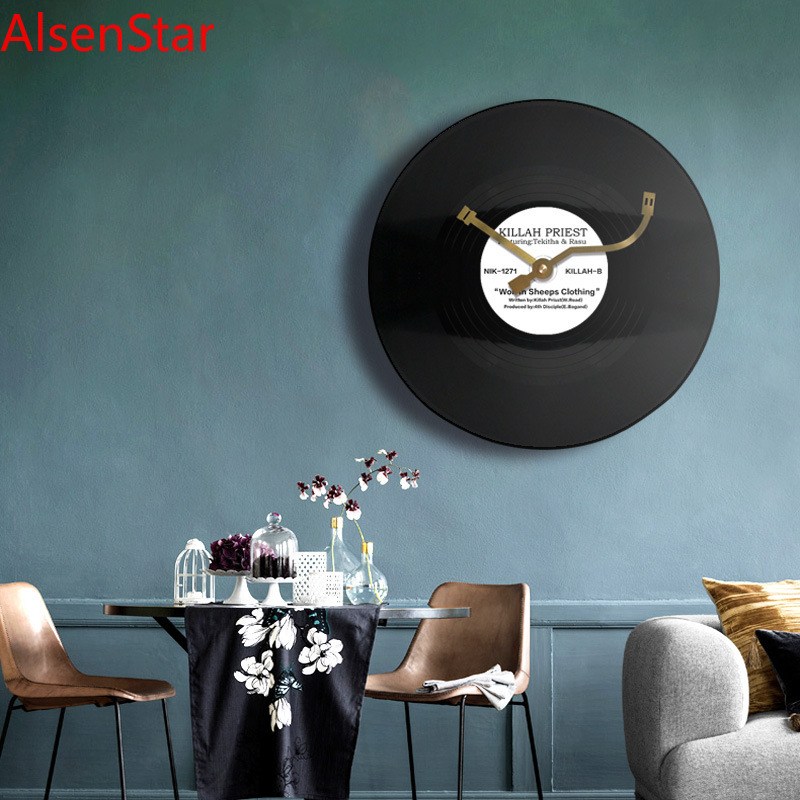 12 Inches Vinyl Record Retro C - огляд і ціна Luxury Watch Wall Clock