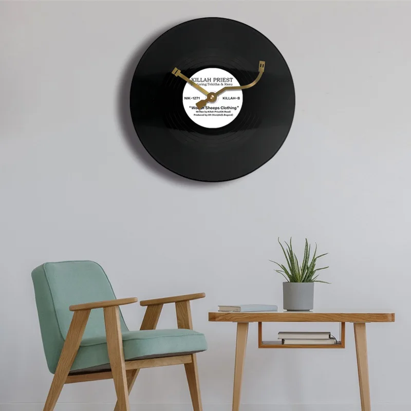 12 Inches Vinyl Record Retro C - огляд і ціна Luxury Watch Wall Clock