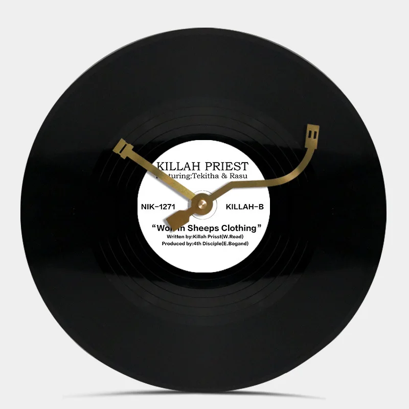 12 Inches Vinyl Record Retro C - огляд і ціна Luxury Watch Wall Clock