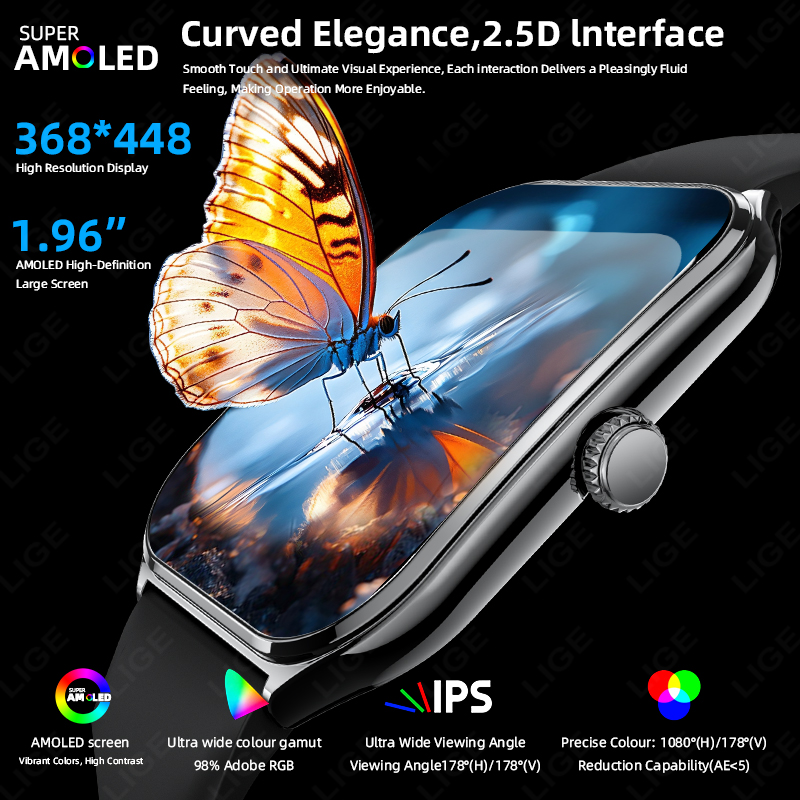 New Ultra Thin Smart Watch Men - огляд і ціна Luxury Watch Korea