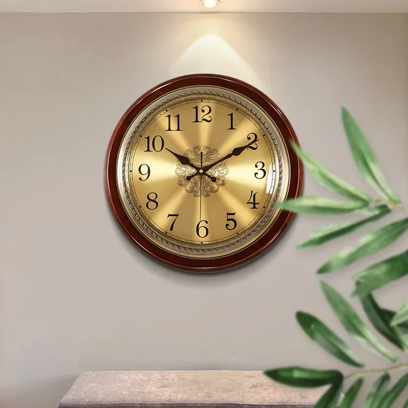 Luxury Wood Wall Clock Metal R - огляд і ціна Luxury Watch Wall Clock
