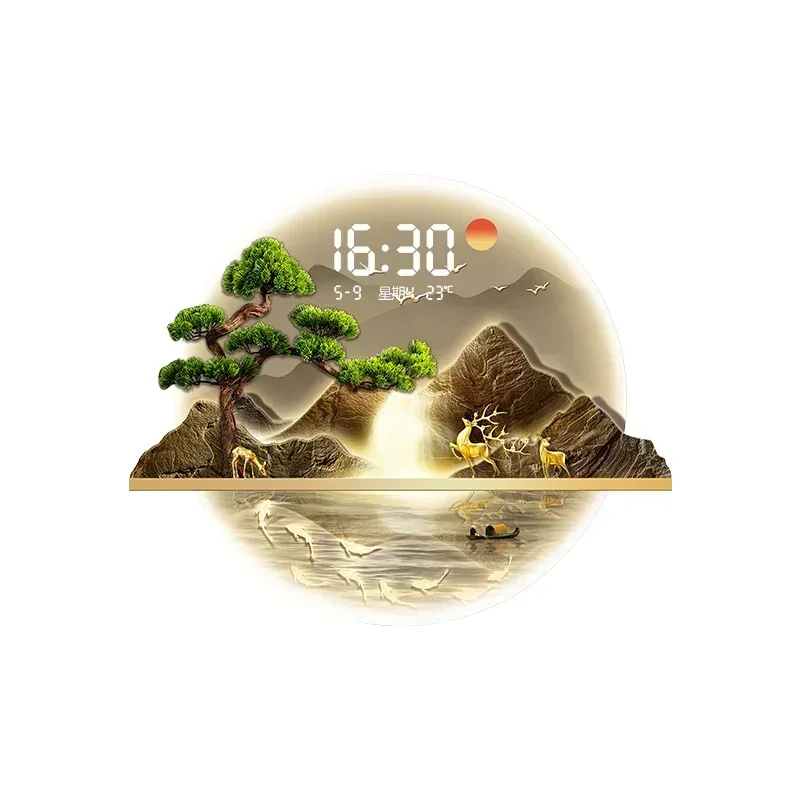 Art Mural Wall Clocks Led Livi - огляд і ціна Luxury Watch Wall Clock