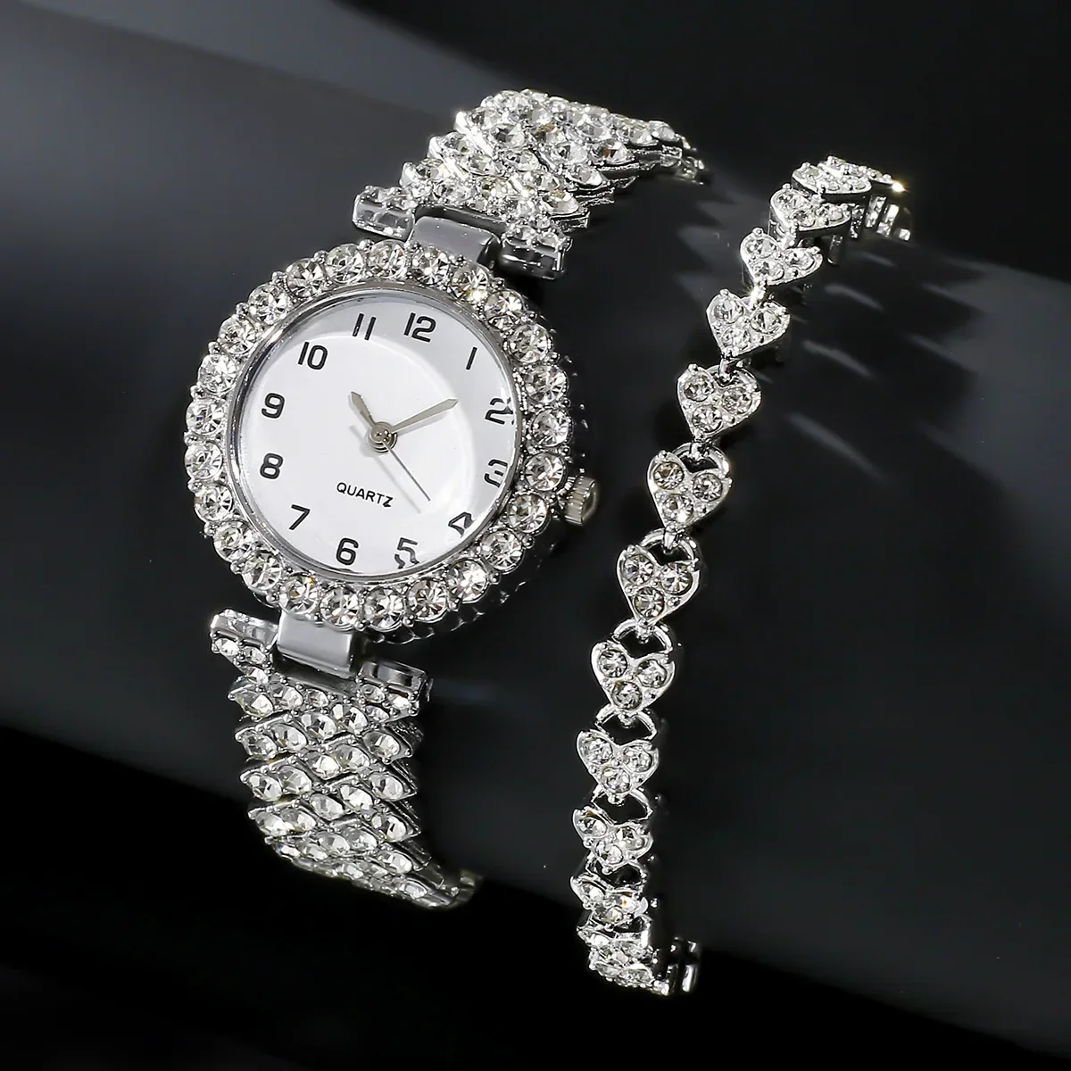 1pcs/2pcs Luxury Fashion Women - огляд і ціна Luxury Watch For Sale