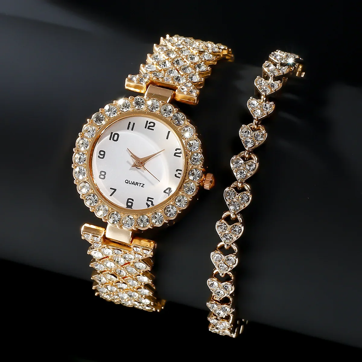1pcs/2pcs Luxury Fashion Women - огляд і ціна Luxury Watch For Sale