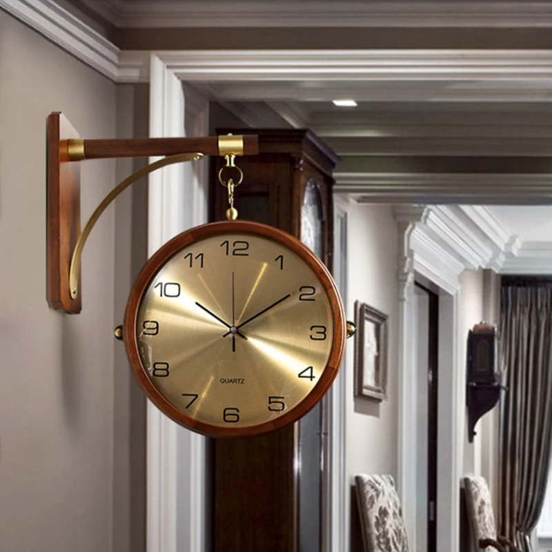 Light Luxury Silent Metal Wall - огляд і ціна Luxury Watch Wall Clock