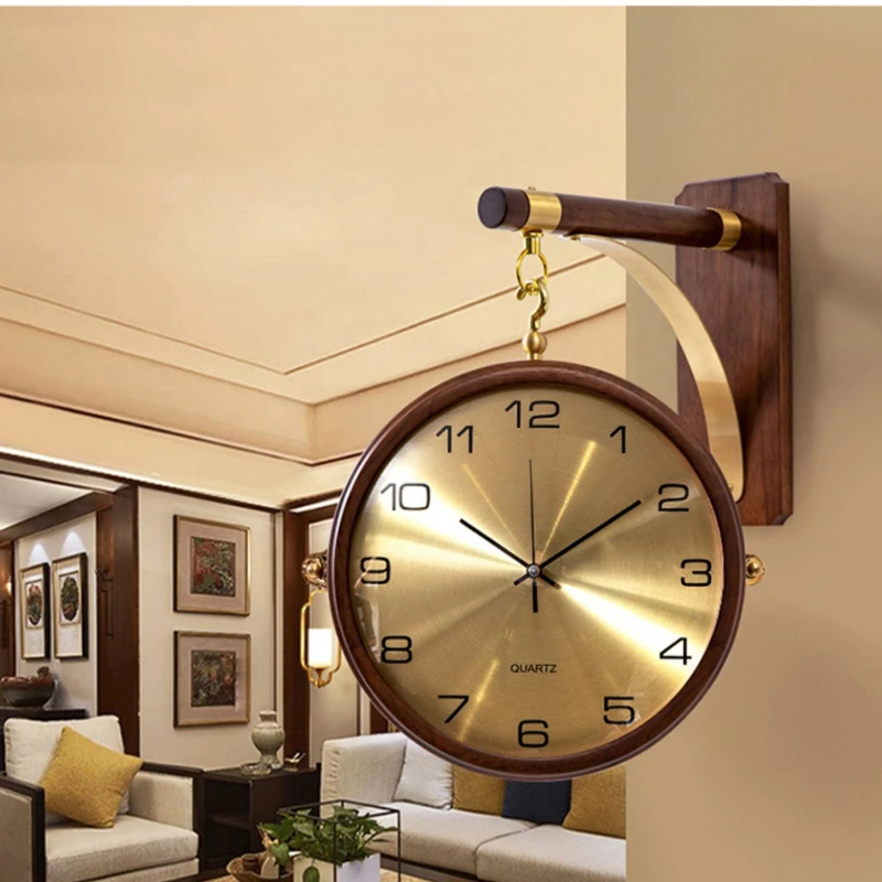Light Luxury Silent Metal Wall - огляд і ціна Luxury Watch Wall Clock