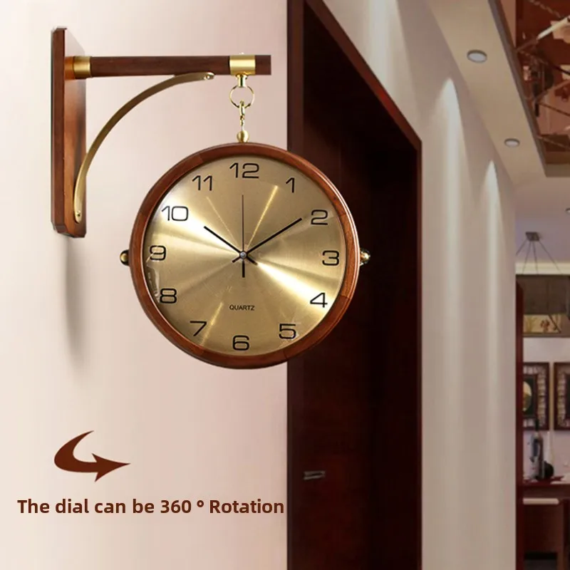 Light Luxury Silent Metal Wall - огляд і ціна Luxury Watch Wall Clock