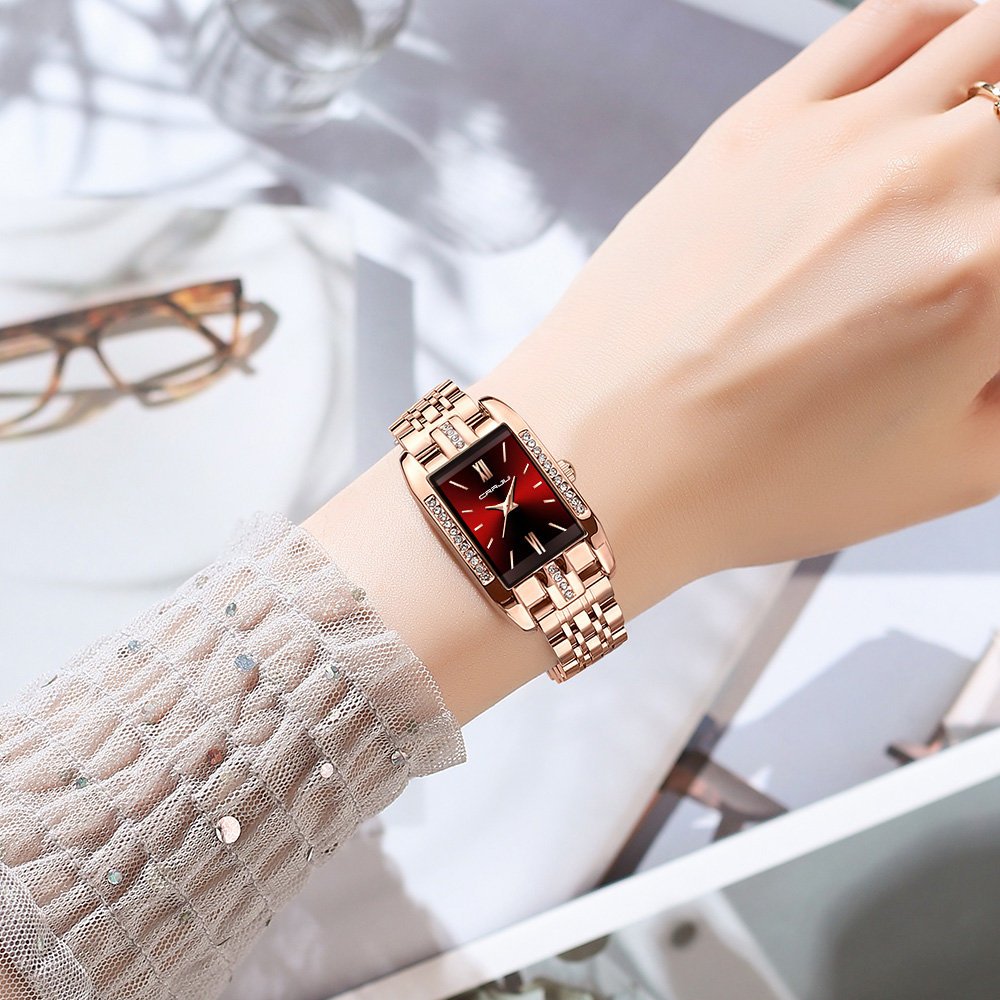 CRRJU Luxury Square Watch for  - огляд і ціна Luxury Watch For Sale