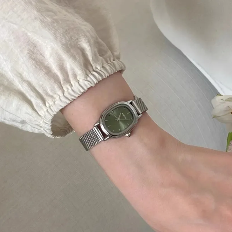 Small Oval Dial Green Watch Si - огляд і ціна Luxury Watch For Sale