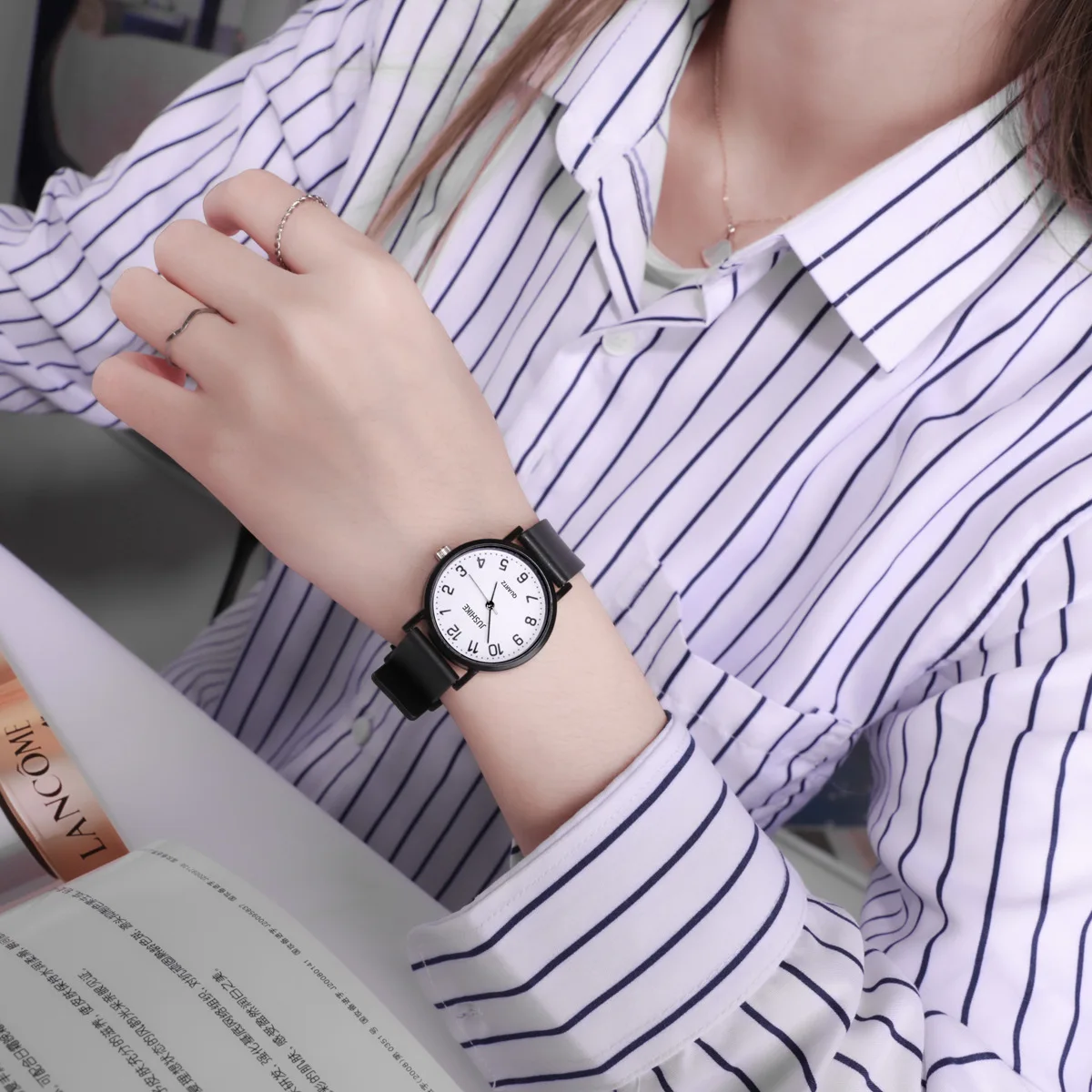Simple Black Watch Quartz Watc - огляд і ціна Luxury Watch For Sale